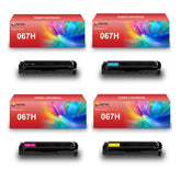 Compatible Canon 067H 4-Colour Toner Multipack